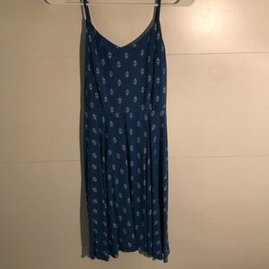 teal/blue old navy dress